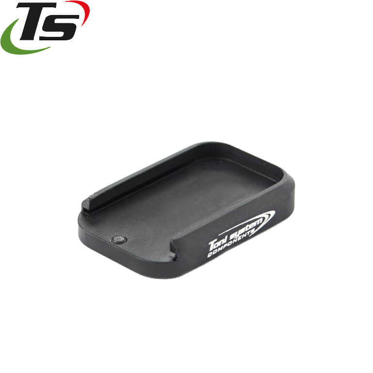 CZ Shadow 2, CZ 75B, CZ P-01, CZ 75 SP-01 base de cargador de aluminio TS | +0.5rd