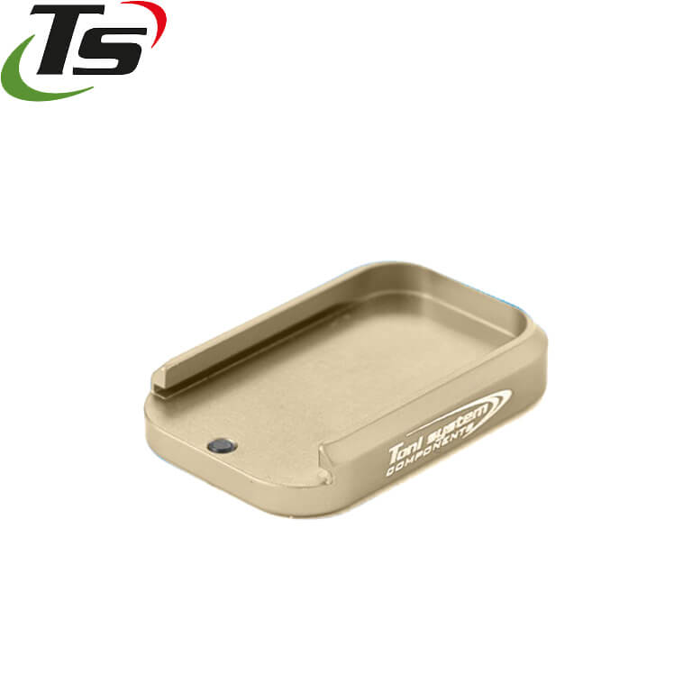 CZ Shadow 2, CZ 75B, CZ P-01, CZ 75 SP-01 base de cargador de aluminio TS | +0.5rd