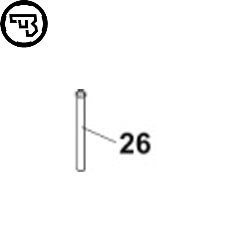 CZ Scorpion Evo pasador del extractor | pieza #26