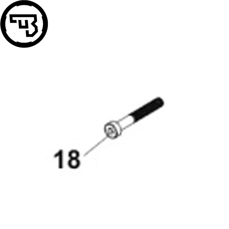 CZ Scorpion Evo tornillo de empuñadura de pistola | pieza #18