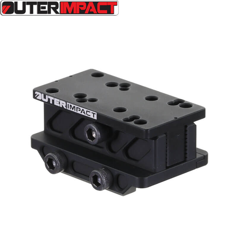 CZ Scorpion, CZ Bren 2 montura para mira de punto rojo ajustable co-witness | huella MRA