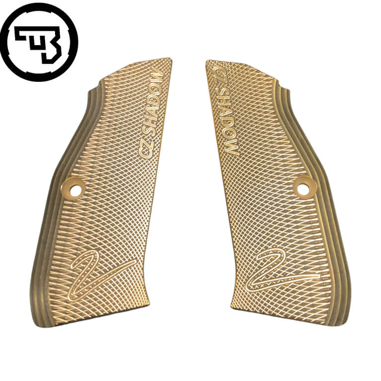 CZ Shadow 2, CZ TS 2, CZ 75B & SP-01 cachas CZ de latón