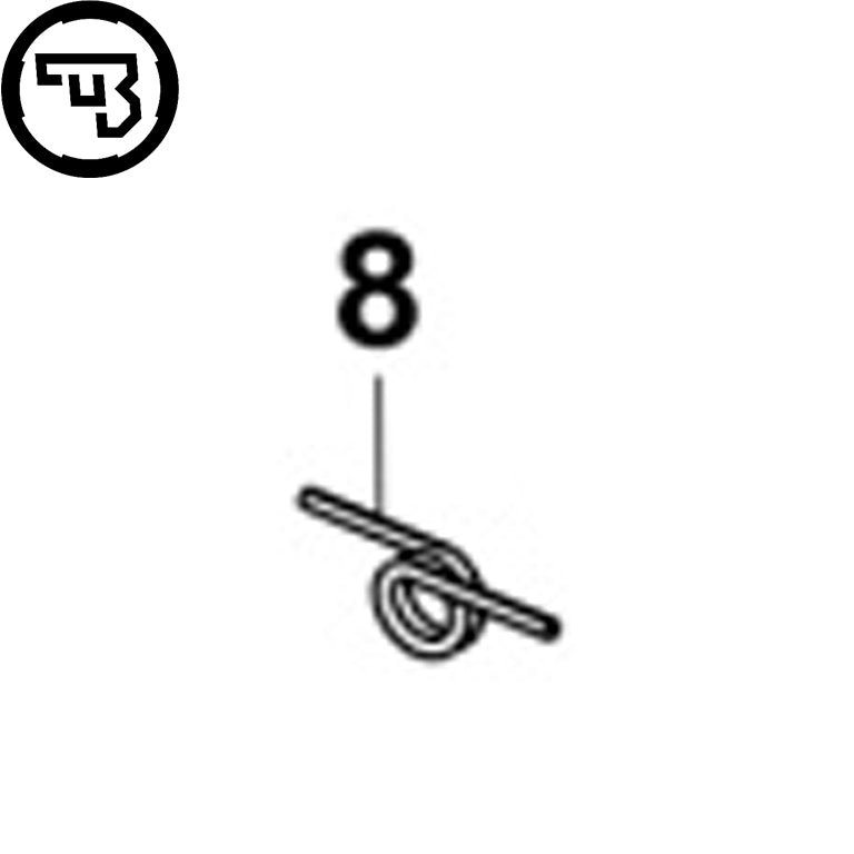 CZ TS 2 muelle de gatillo | parte #8
