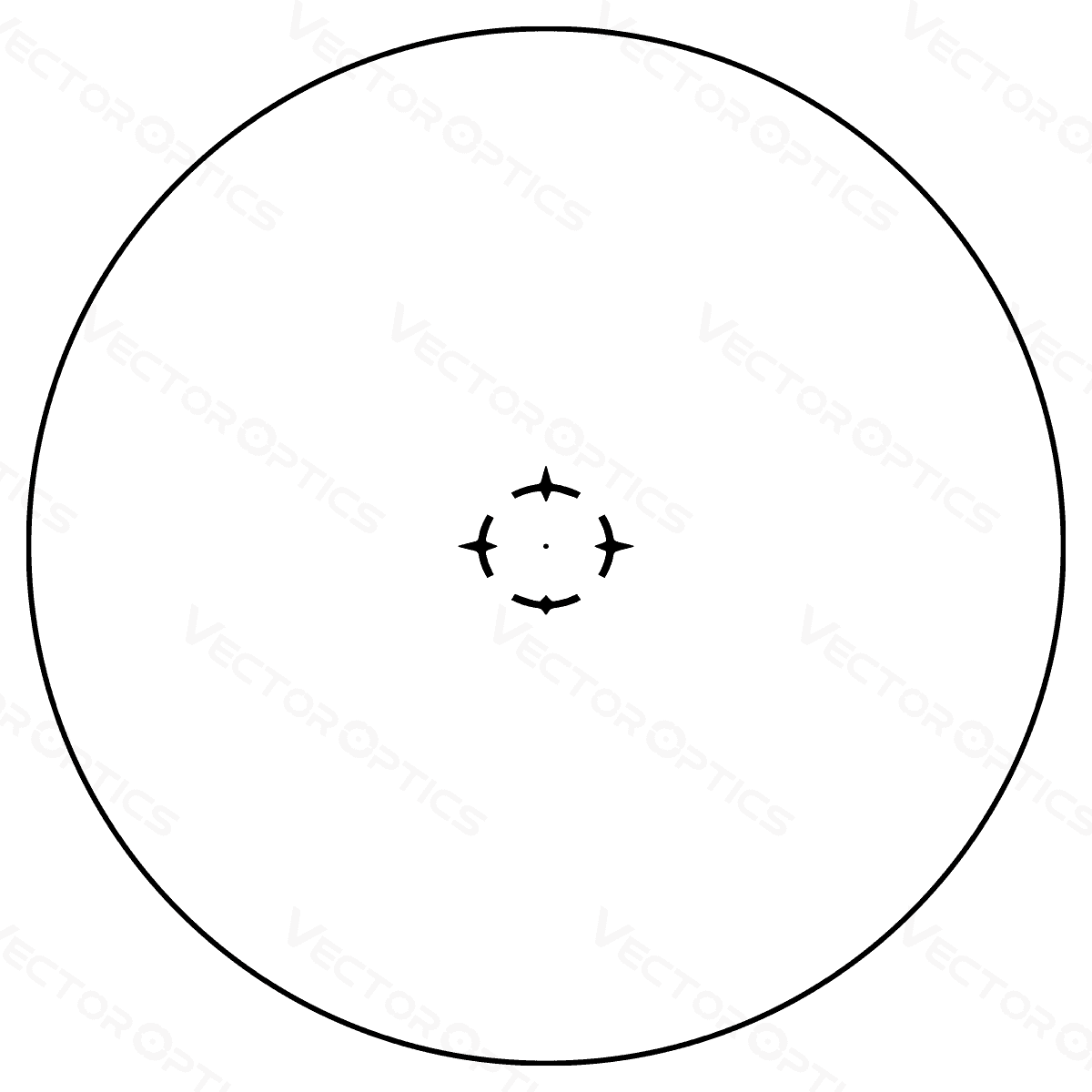 Vector Optics Paragon 1x16 visor de rifle ultra compacto Vector Optics