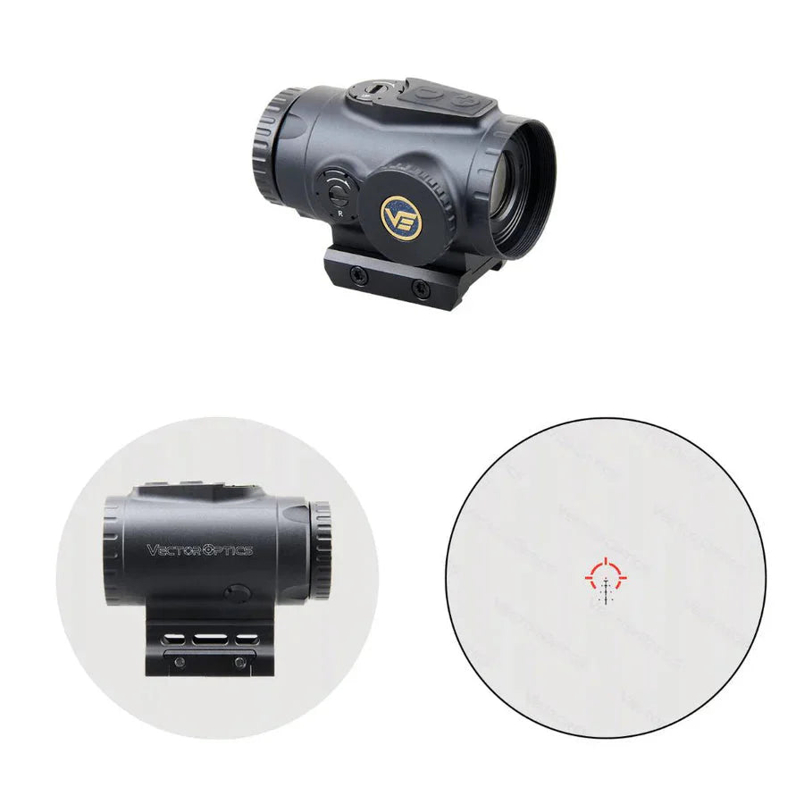 Vector Optics Paragon 3x18 prismático ultra compacto para rifle Vector Optics