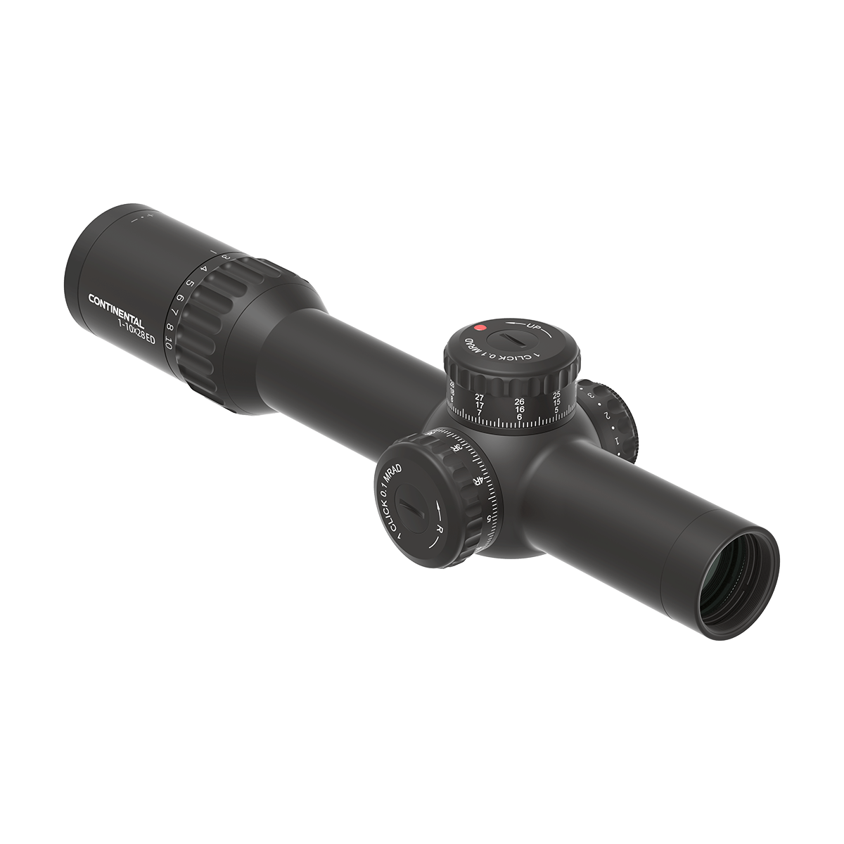 Vector Optics Continental x10 1-10x28 ED RAR-C visor de rifle