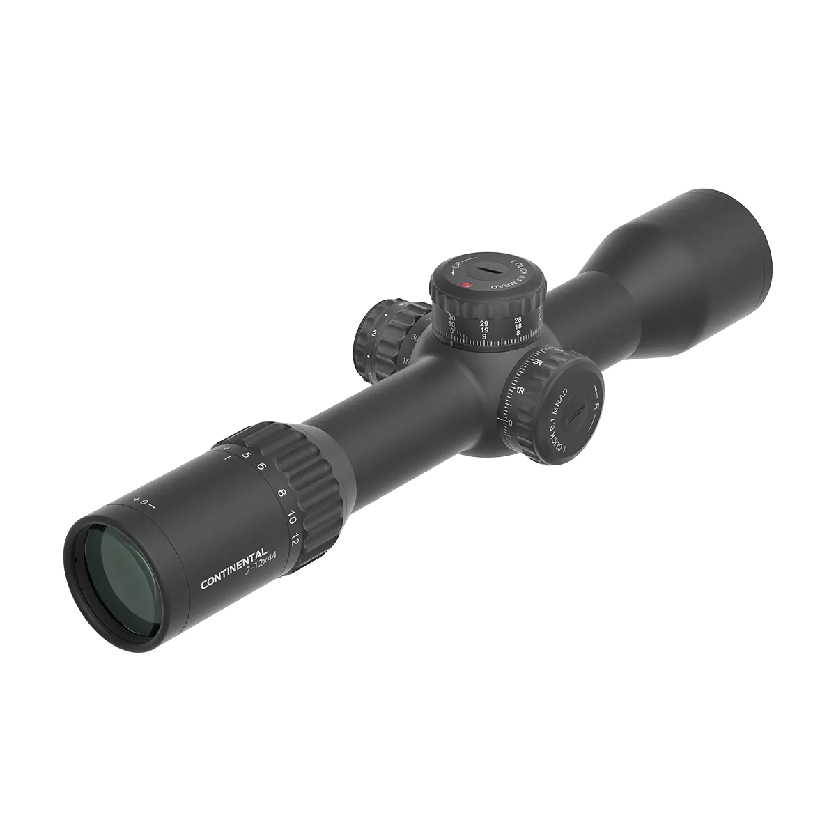 Vector Optics Continental x6 2-12x44 CTR MPVO visor de rifle