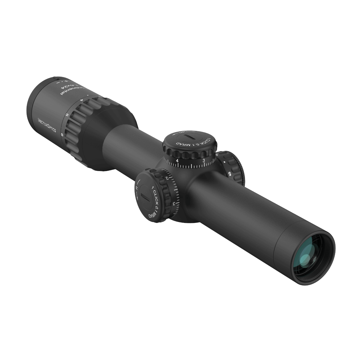 Vector Optics Continental x6 1-6x24i Fiber visor telescópico