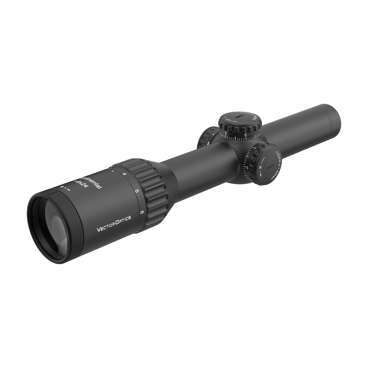 Vector Optics Continental x6 1-6x24i Fiber visor telescópico