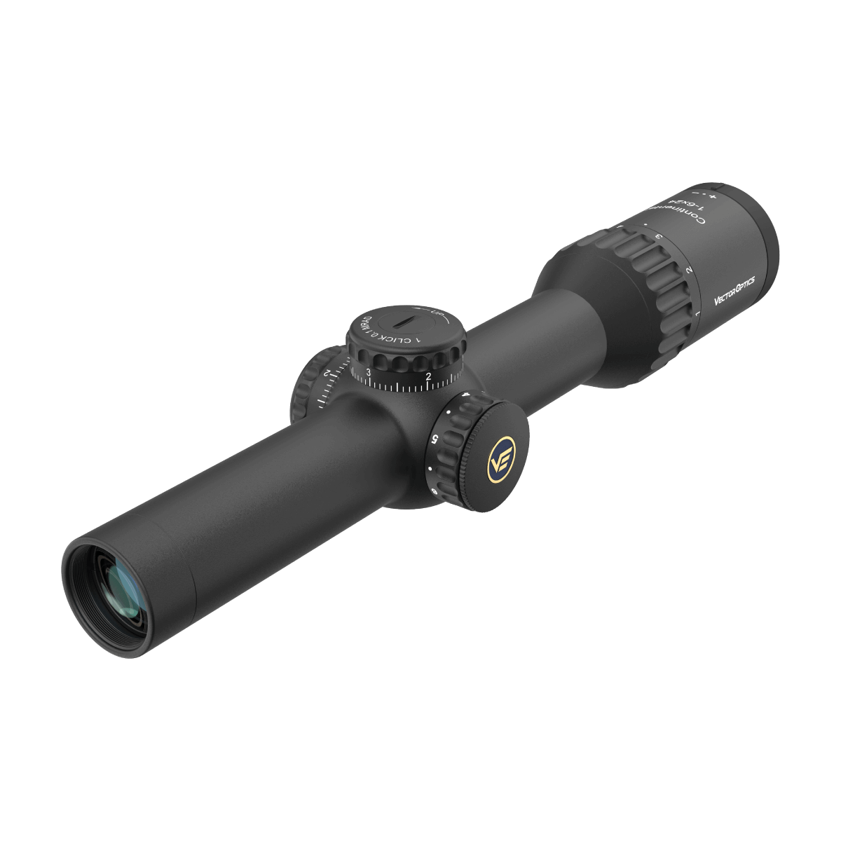 Vector Optics Continental x6 1-6x24i Fiber visor telescópico