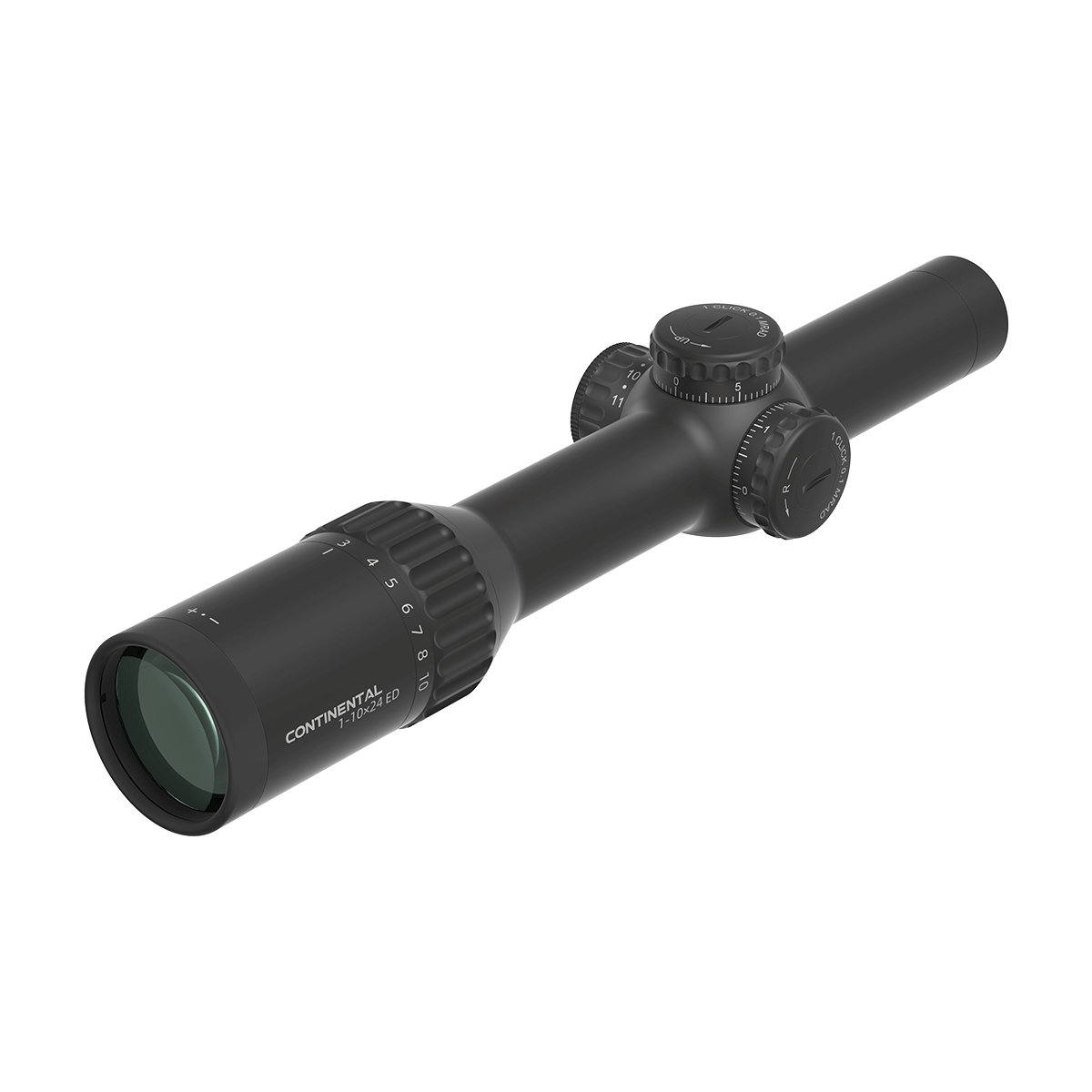 Vector Optics Continental 1-10x24i ED Fiber visor de rifle