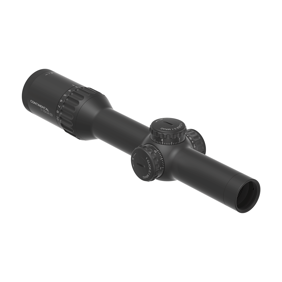 Vector Optics Continental 1-10x24i ED Fiber visor de rifle