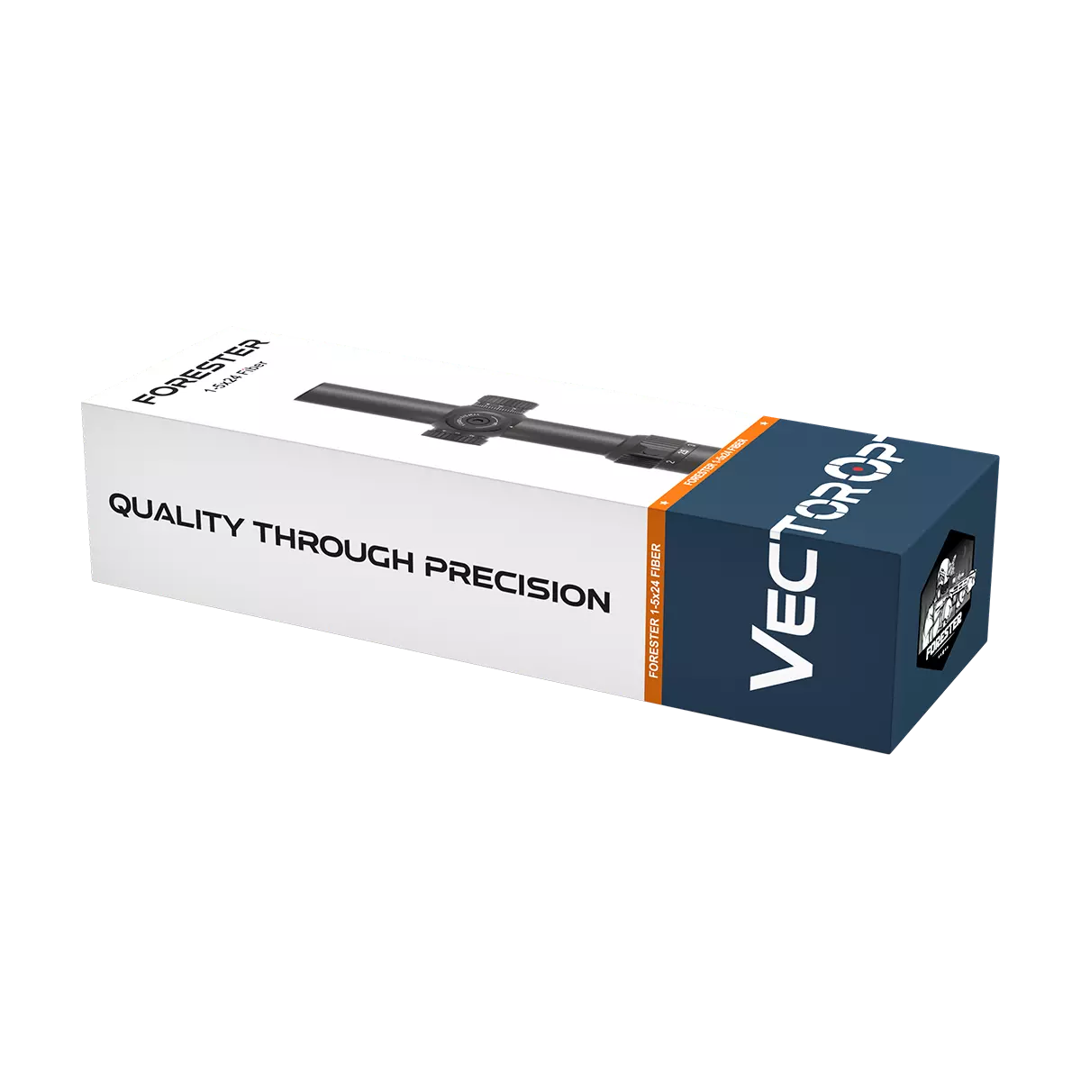 Vector Optics Forester 1-5x24 SFP Fiber visor de rifle
