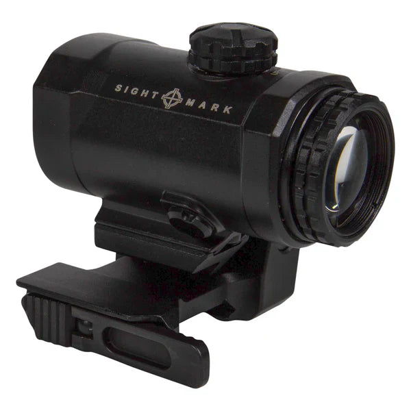 Sightmark XTM-3 magnificador 3x con montura para mira de punto rojo LQD abatible lateral