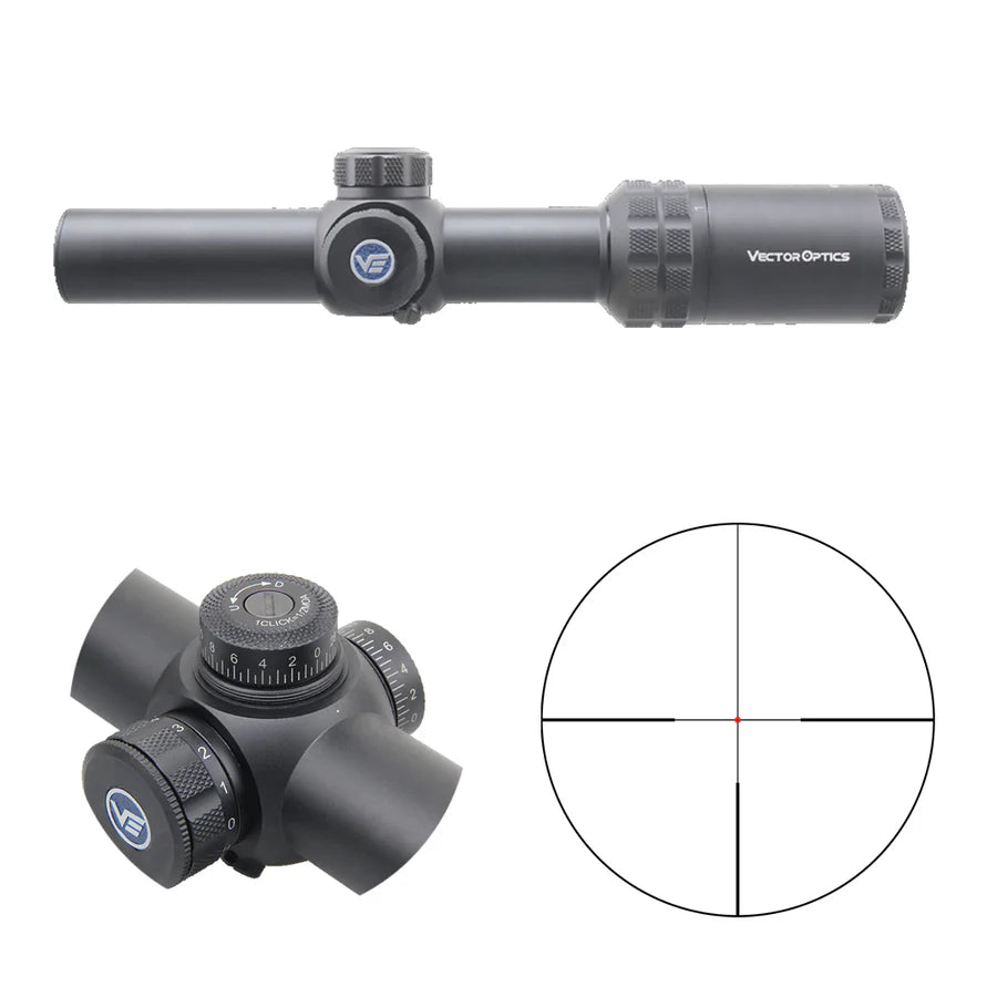 Vector Optics Grizzly 1-4x24 visor de caza