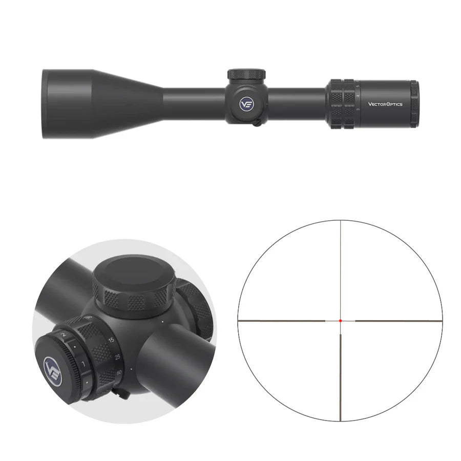 Vector Optics Grizzly 3-18x56i HD visor de rifle