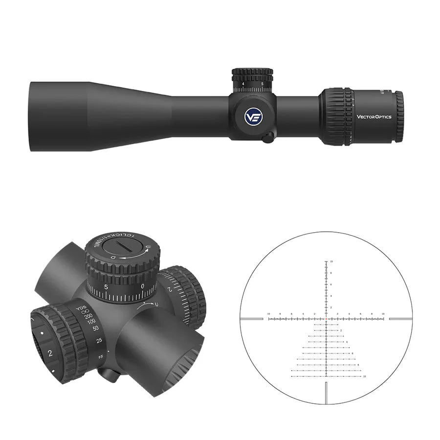 Vector Optics Veyron 4-16x44IR SFP visor compacto para rifle Vector Optics