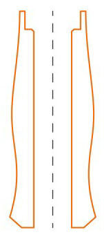 CZ 75B & SP-01, CZ TS 2, CZ Shadow 2 cachas Ergo de aluminio