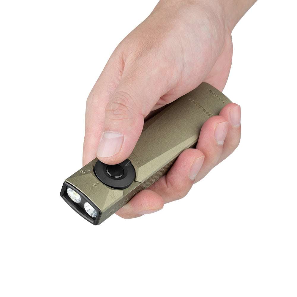 Olight Arkfeld Ultra | linterna EDC plana 3 en 1 | 1.400 lm