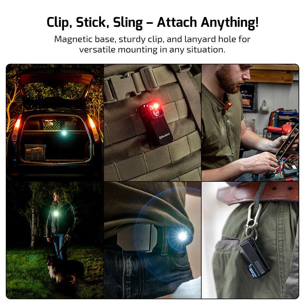 Olight Oclip Pro | linterna con clip multifuncional | 500 lm