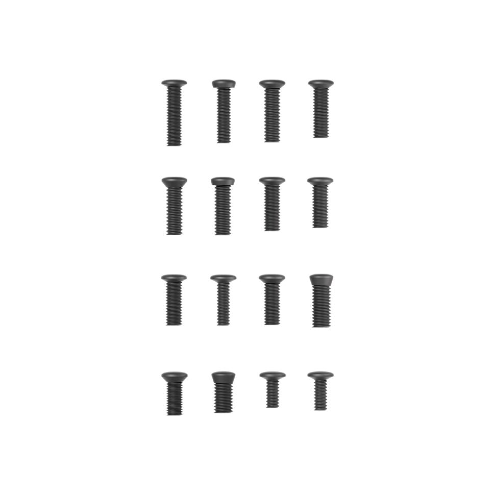 Juego de tornillos de repuesto para la instalación de mira de punto rojo.