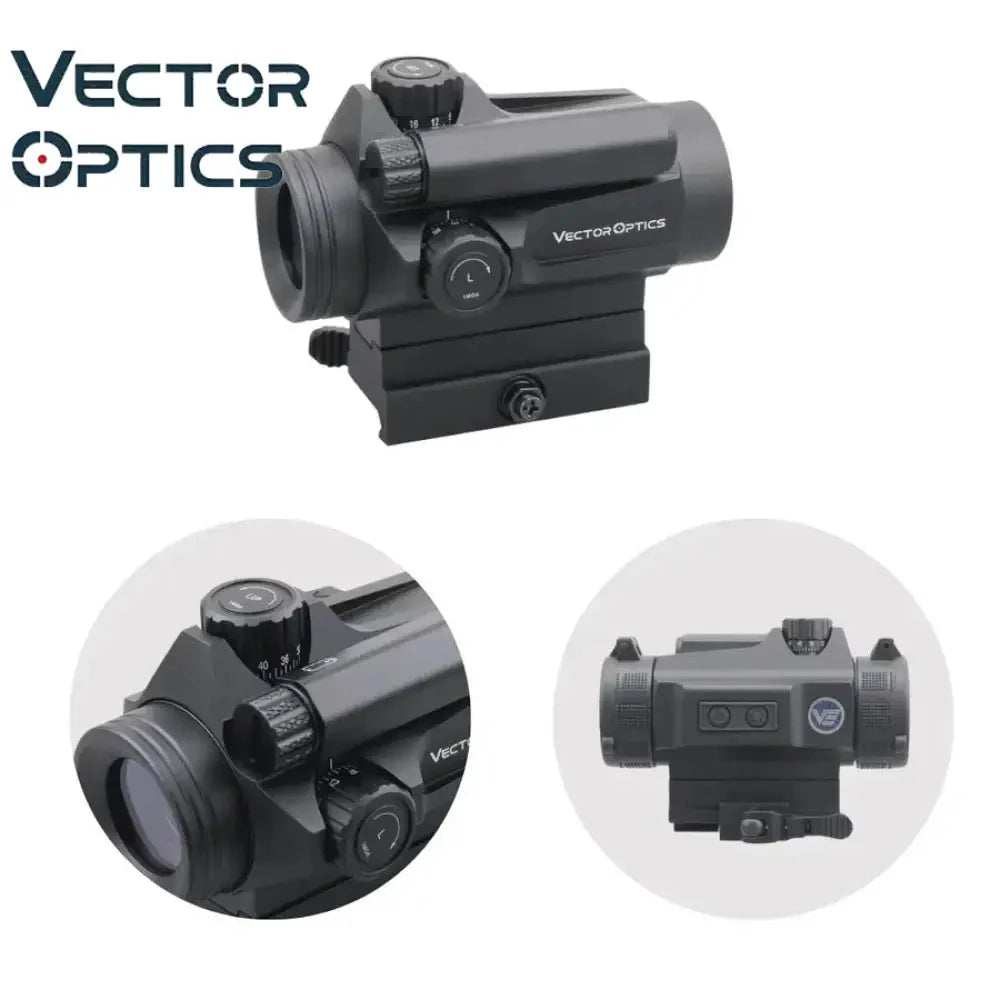 Vector Optics Nautilus 1x30 Scope Doble retícula mira de punto rojo Vector Optics