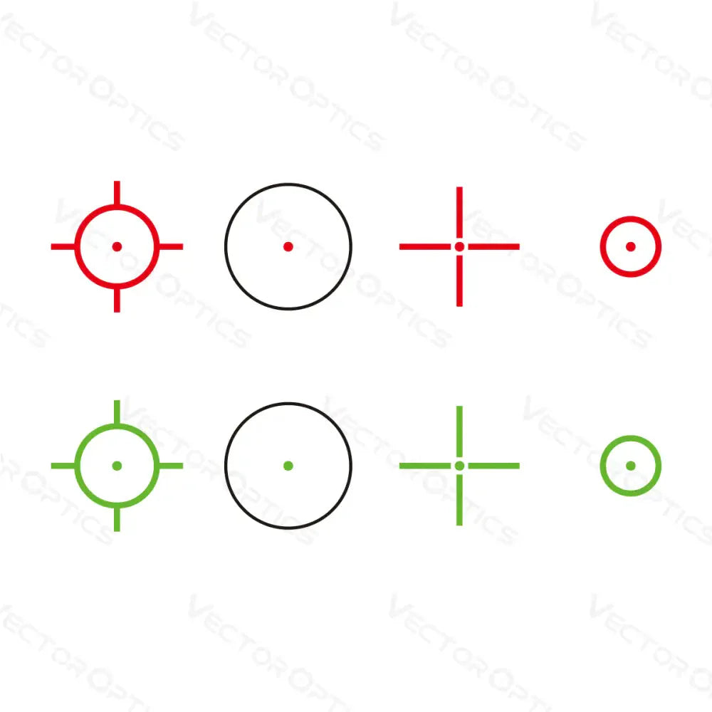 Vector Optics Omega 23x33 Cuatro retículas Reflex Sight mira de punto rojo Vector Optics
