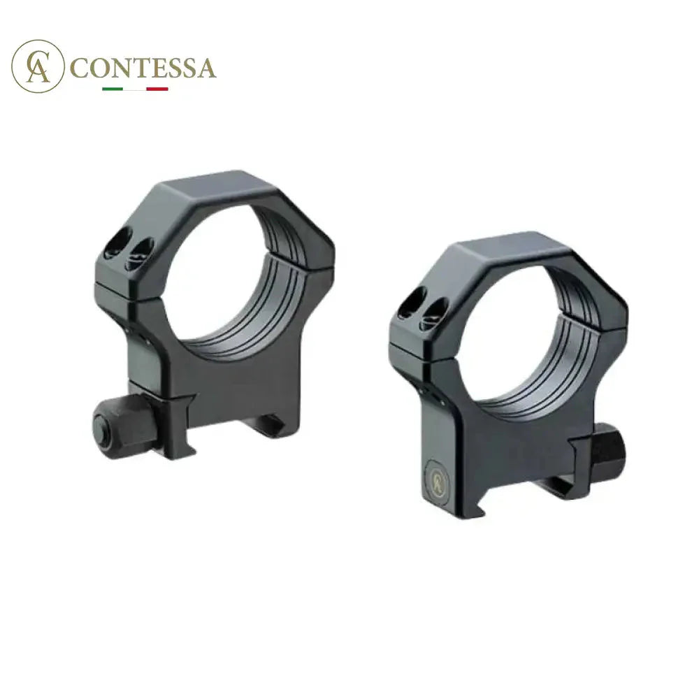 Anillas de visor de 30mm | Base riel Picatinny con tuerca de tornillo Contessa