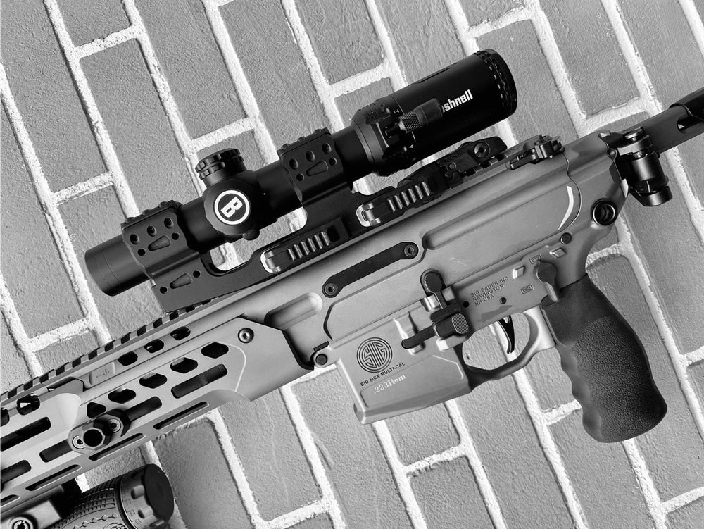 34 mm montura de visor voladizo | Base Picatinny QD Ergo