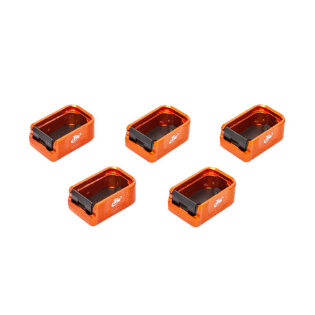 CZ Shadow 2, CZ 75 & SP-01 base del cargador alu TS - juego de 5 pcs | +2 cartuchos