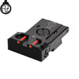 CZ Shadow 2 alza ajustable con fibra óptica
