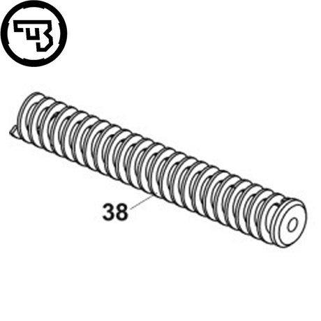 CZ P-07 conjunto de resorte recuperador | parte #38