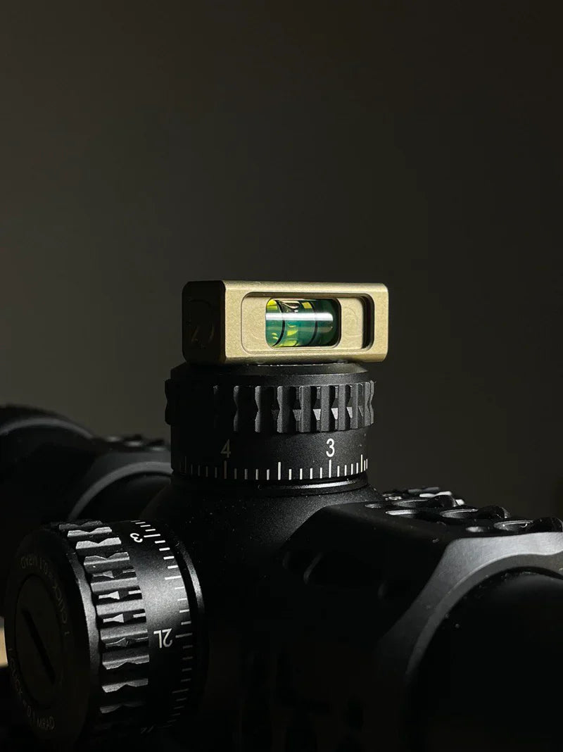 Nivel de burbuja para visor de rifle | magnético