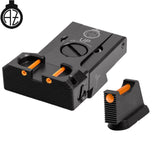CZ 75B, CZ P-01, CZ 75 SP-01 miras ajustables | fibra óptica B 