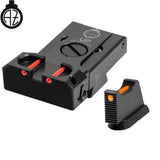 CZ 75B, CZ P-01, CZ 75 SP-01 miras ajustables | fibra óptica B 