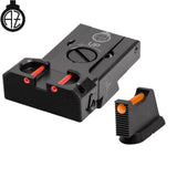 CZ 75B, CZ P-01, CZ 75 SP-01 miras ajustables | fibra óptica B 
