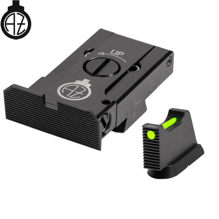 CZ 75B, CZ P-01, CZ 75 SP-01 miras ajustables | fibra óptica A 