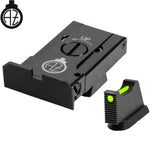 CZ 75B, CZ P-01, CZ 75 SP-01 miras ajustables | fibra óptica A 