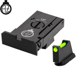 CZ 75B, CZ P-01, CZ 75 SP-01 miras ajustables | fibra óptica A 