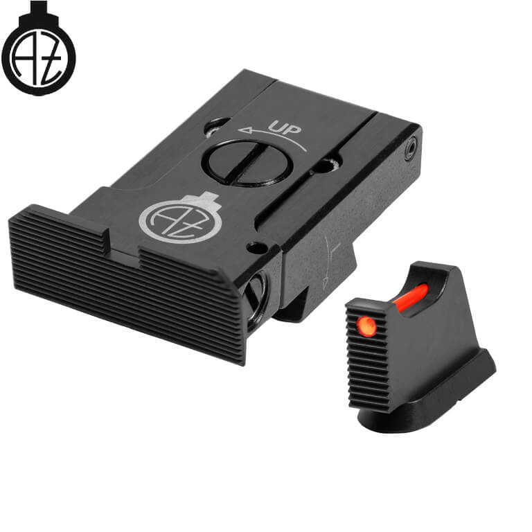 CZ 75B, CZ P-01, CZ 75 SP-01 miras ajustables | fibra óptica A 