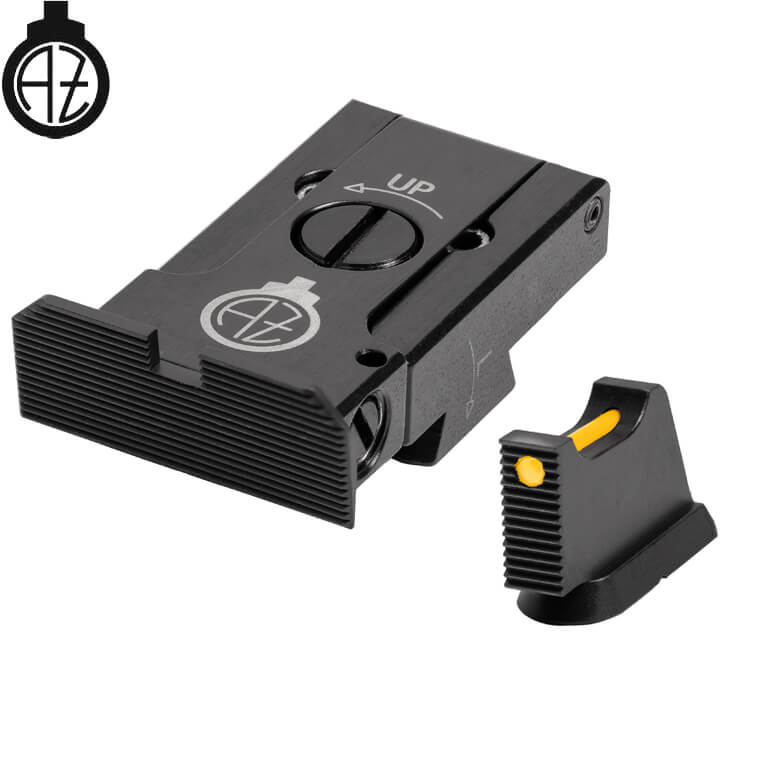 CZ 75B, CZ P-01, CZ 75 SP-01 miras ajustables | fibra óptica A 