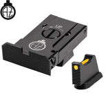 CZ 75B, CZ P-01, CZ 75 SP-01 miras ajustables | fibra óptica A 