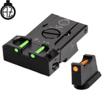 CZ P-10 miras ajustables | fibra óptica B 