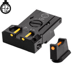 CZ P-10 miras ajustables | fibra óptica B 