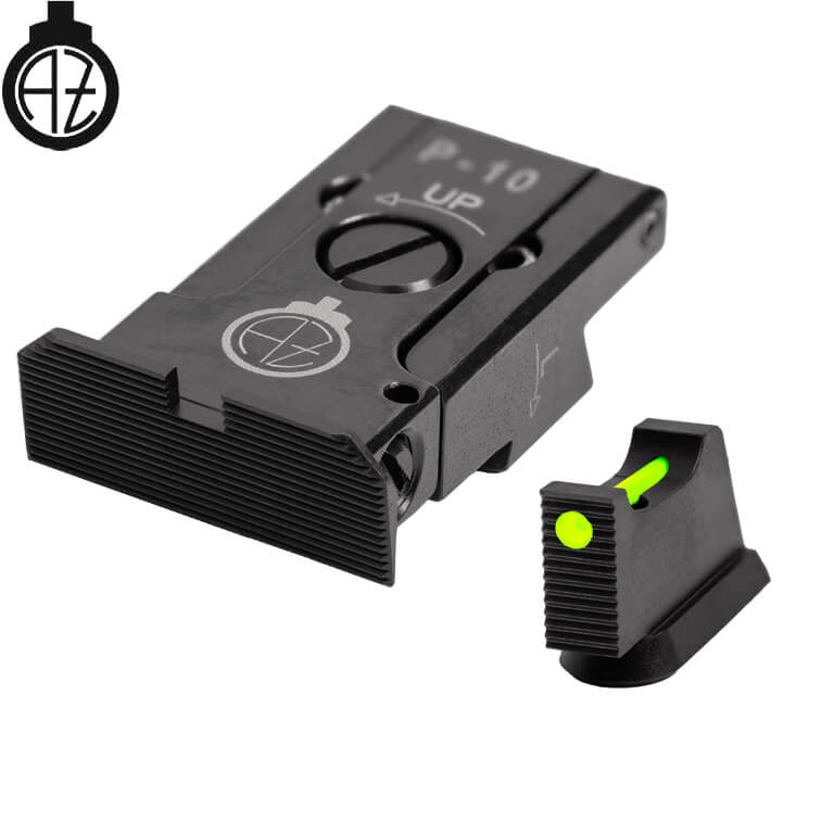 CZ P-10 miras ajustables | fibra óptica A 