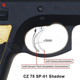 CZ Shadow 2, CZ 75 SP-01 Shadow desconector de competición de latón