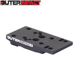 CZ TS 2 montura para mira de punto rojo universal | tipo C Outer Impact