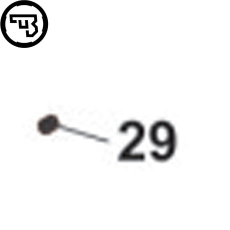 CZ 457 Muelle del retén del cerrojo | pieza n.º 29