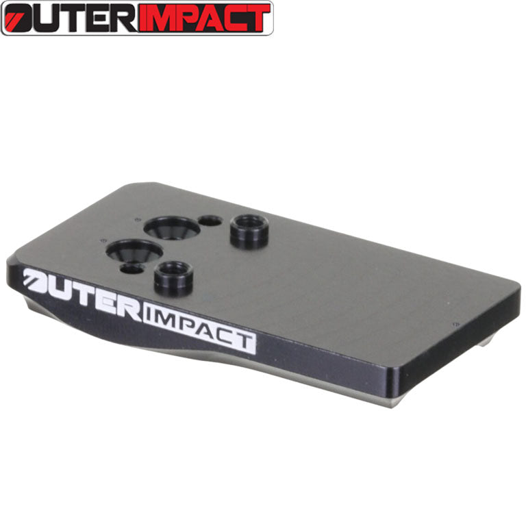 Montura para mira de punto rojo CZ 75B, CZ P-01, CZ 75 SP-01 | Footprint Holosun K-series Outer Impact