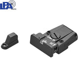 CZ 75B, CZ P-01, CZ 75 SP-01 juego de miras totalmente ajustables | ranurado